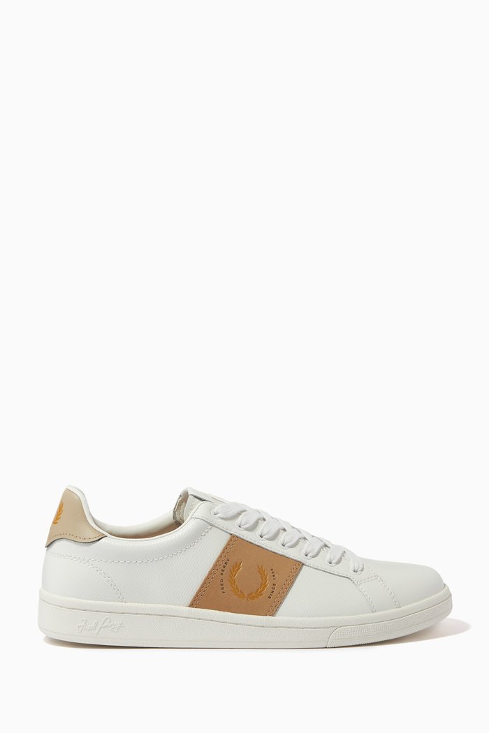 

B721 Tennis Shoes in Leather, White
