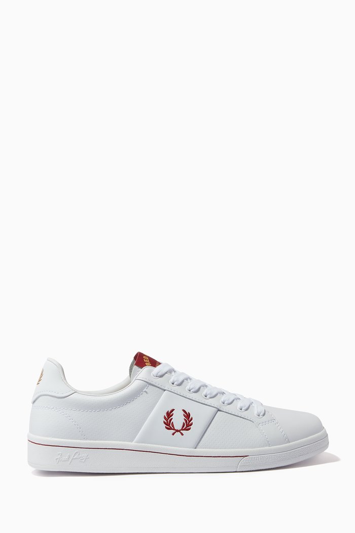 

B721 Tennis Shoes in Leather, White