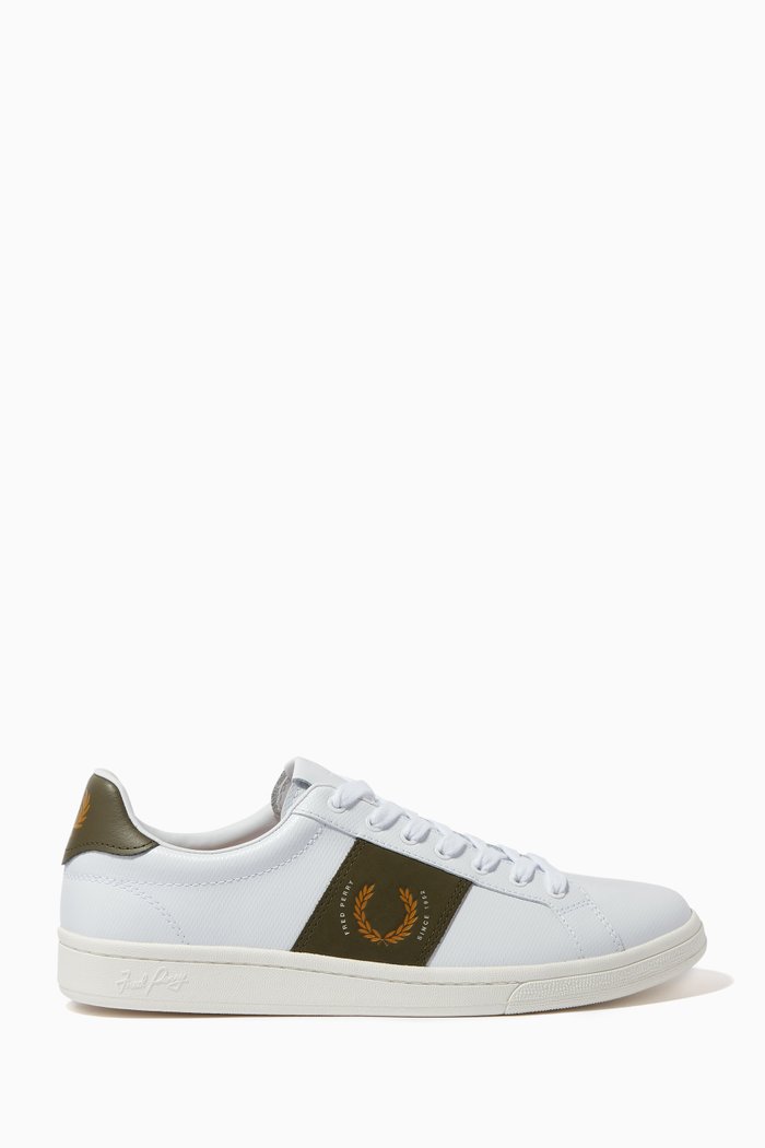 

B721 Tennis Shoes in Leather, White