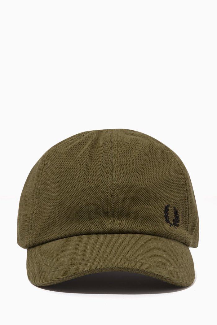 

Classic Baseball Cap in Cotton Piqué, Green
