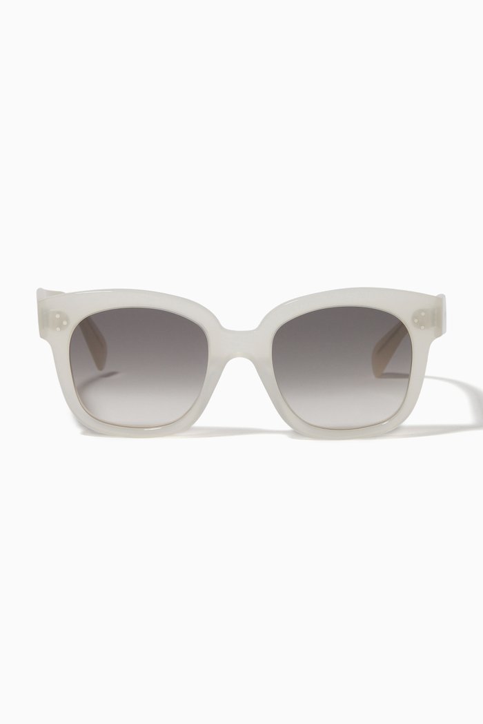 

Square Sunglasses in Acetate, Neutral