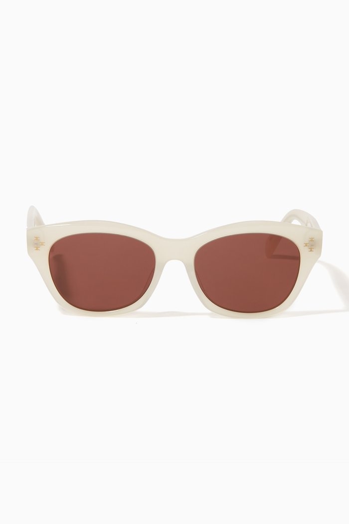 

Oval Sunglasses in Acetate, Neutral