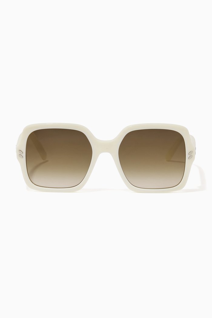 

Oversized Sunglasses in Bio-acetate, Neutral