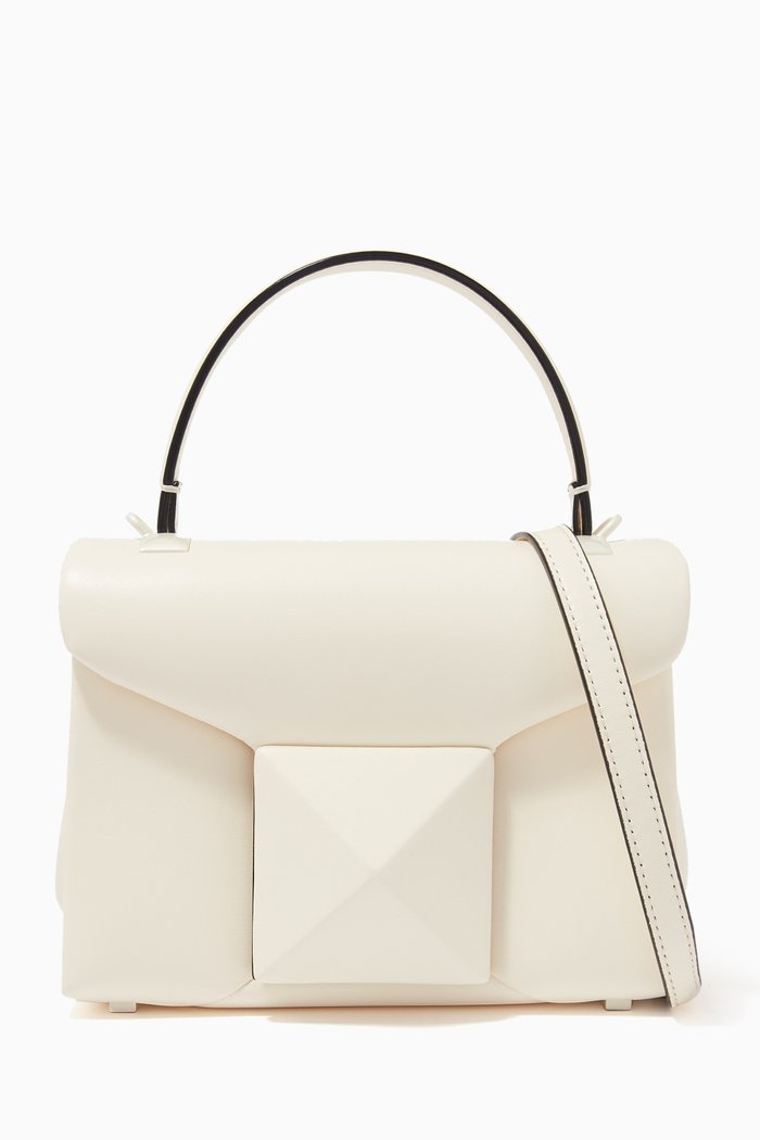 

Valentino Garavani Mini One Stud Handbag in Nappa, Neutral