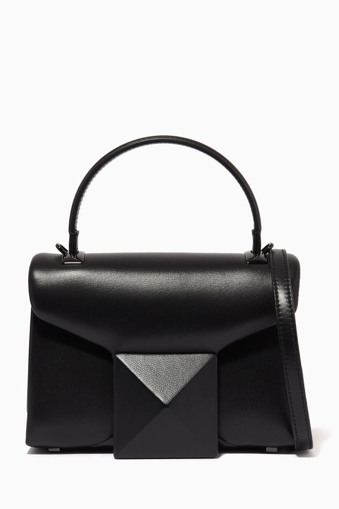 

Valentino Garavani Mini One Stud Handbag in Nappa, Black