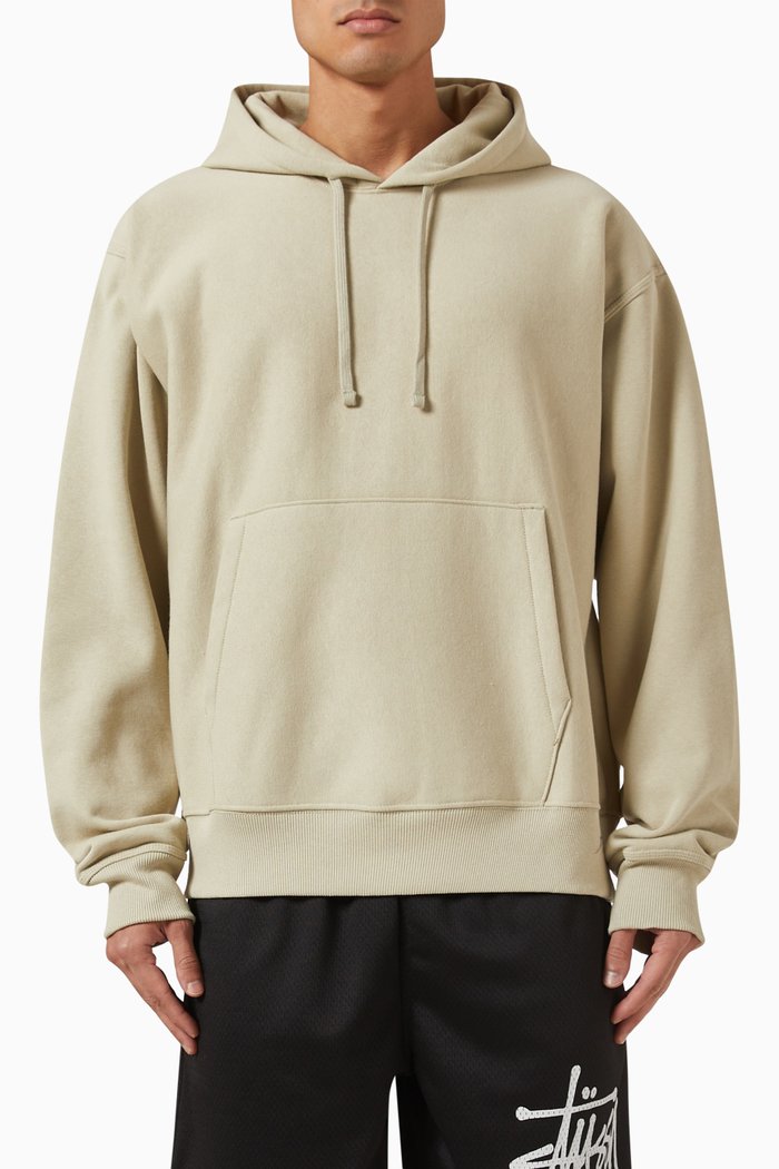 

Oversized Hoodie in Fleece, Neutral