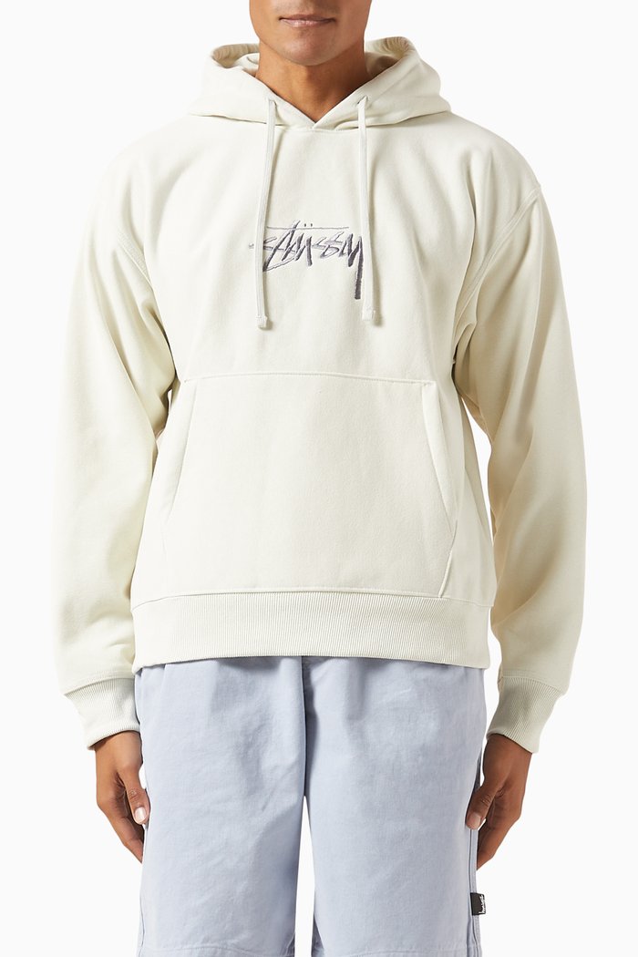 

Logo Hoodie in Fleece, Neutral
