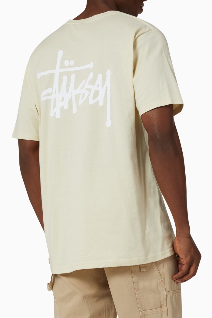 

Striped T-shirt in Cotton, Neutral