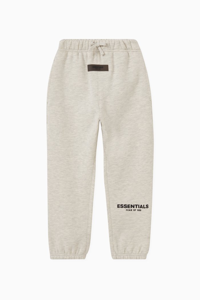 

Essentials Logo Sweatpants in Cotton-blend, Grey