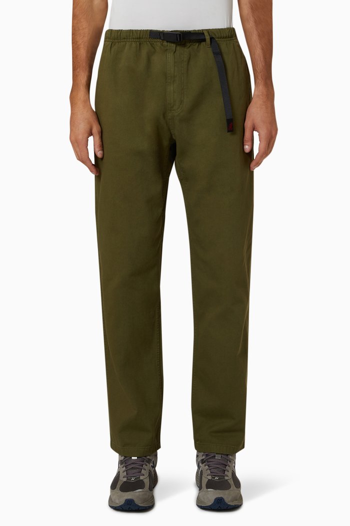 

Pants in Organic Cotton Twill, Green