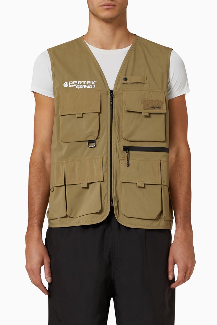 

Pertex Trailside Wading Vest in Nylon, Neutral
