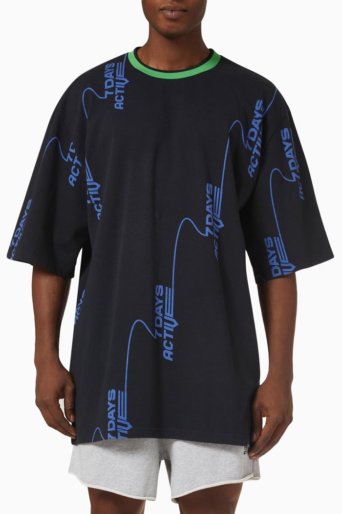

Enslow T-shirt in Cotton-jersey, Black