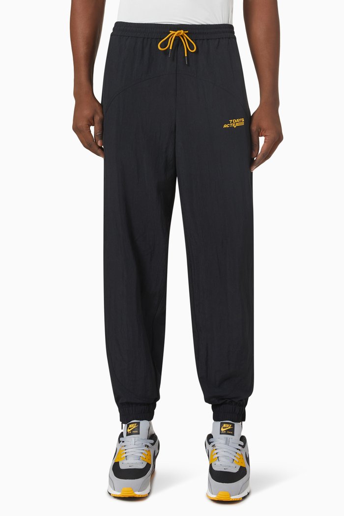 

Tracksuit Pants in Nylon, Black
