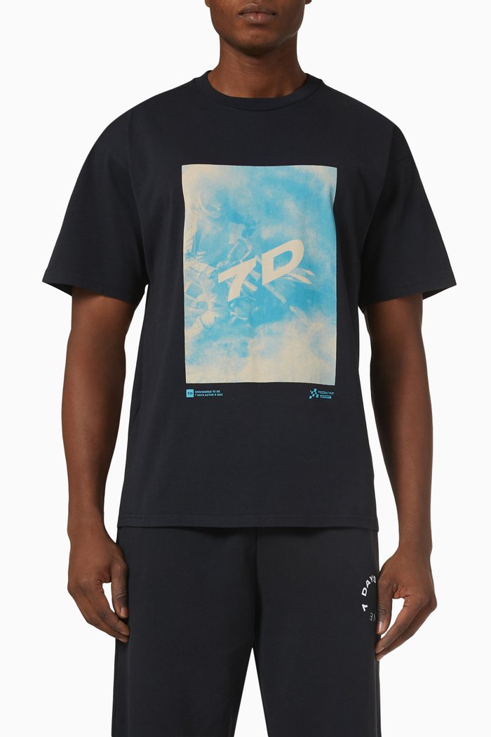 

Albertyn T-shirt in Organic Cotton, Black