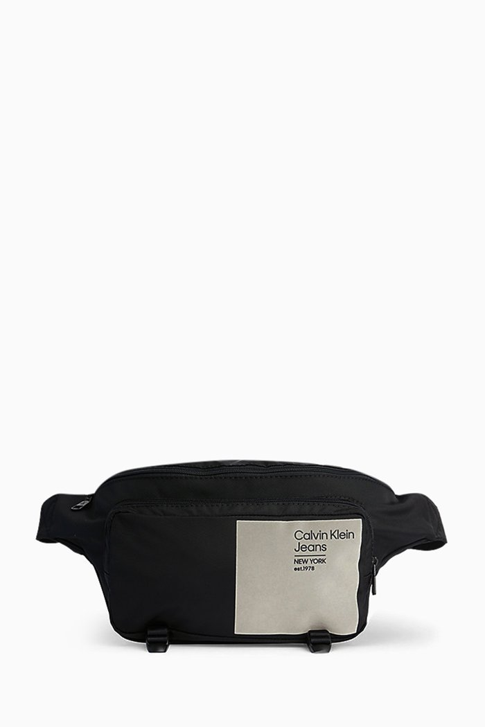 Sport Essentials Belt Bag in Recycled Polyester, Black