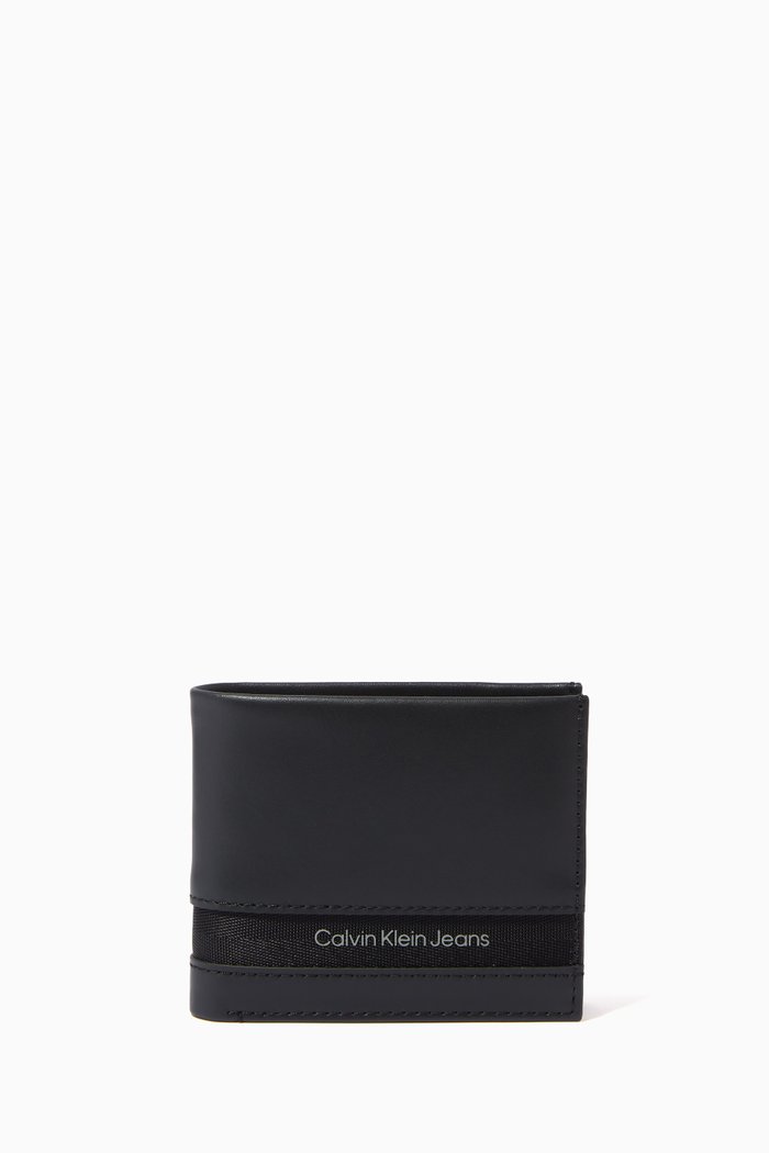 

Urban Explorer Bi-fold Wallet in Leather, Black