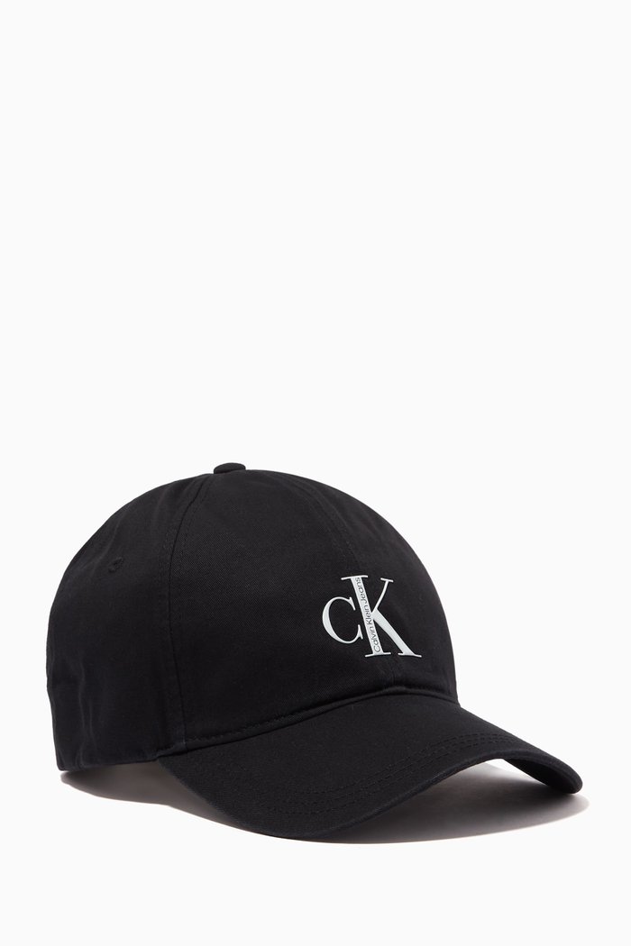 

Logo Cap in Organic Cotton Twill, Black