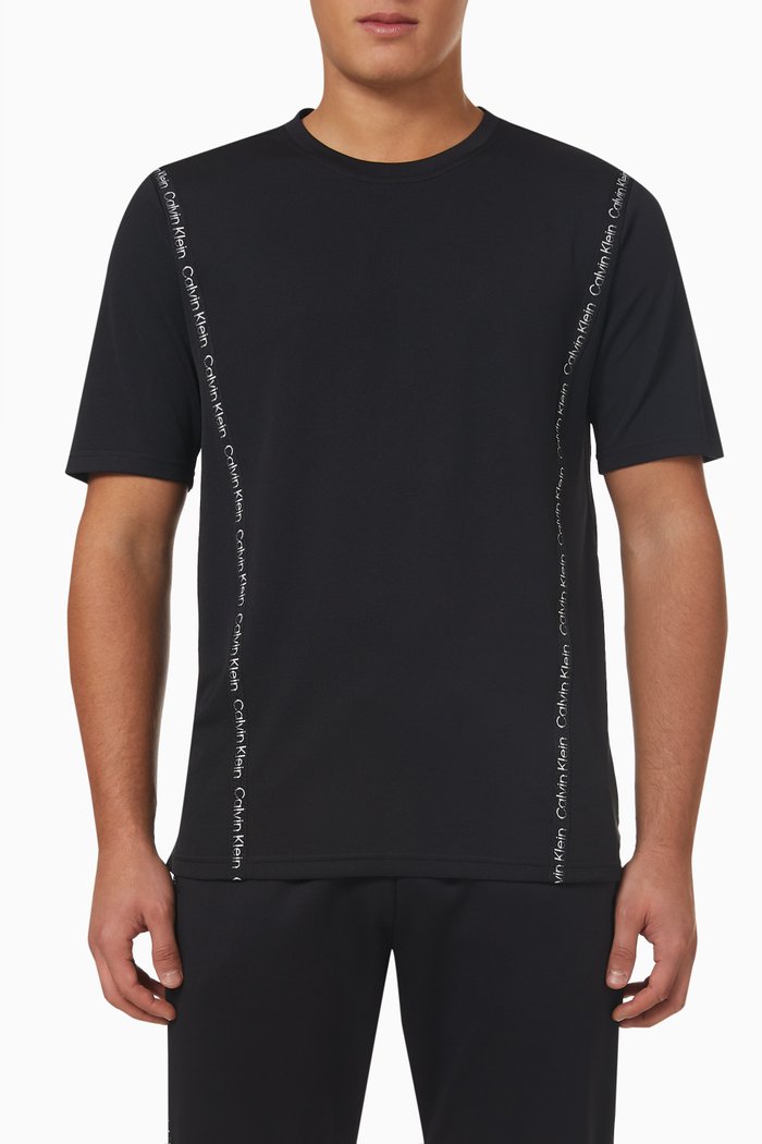 

T-shirt in Recycled Nylon, Black
