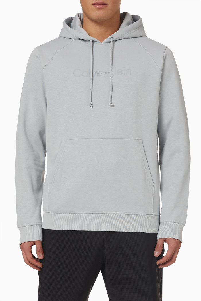 

Icon Hoodie in Fleece, Grey