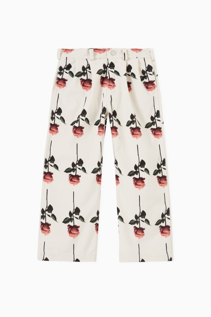 

Rose Straight-leg Pants, Pink