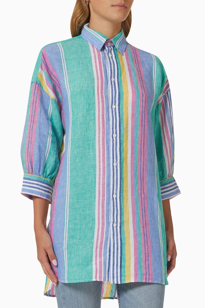 

Stripe Oversized Shirt, Multicolour