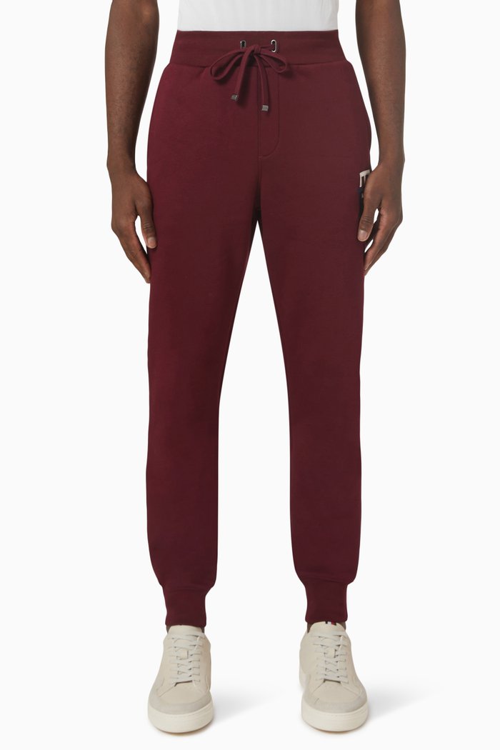 

Track Pants in Cotton, Red