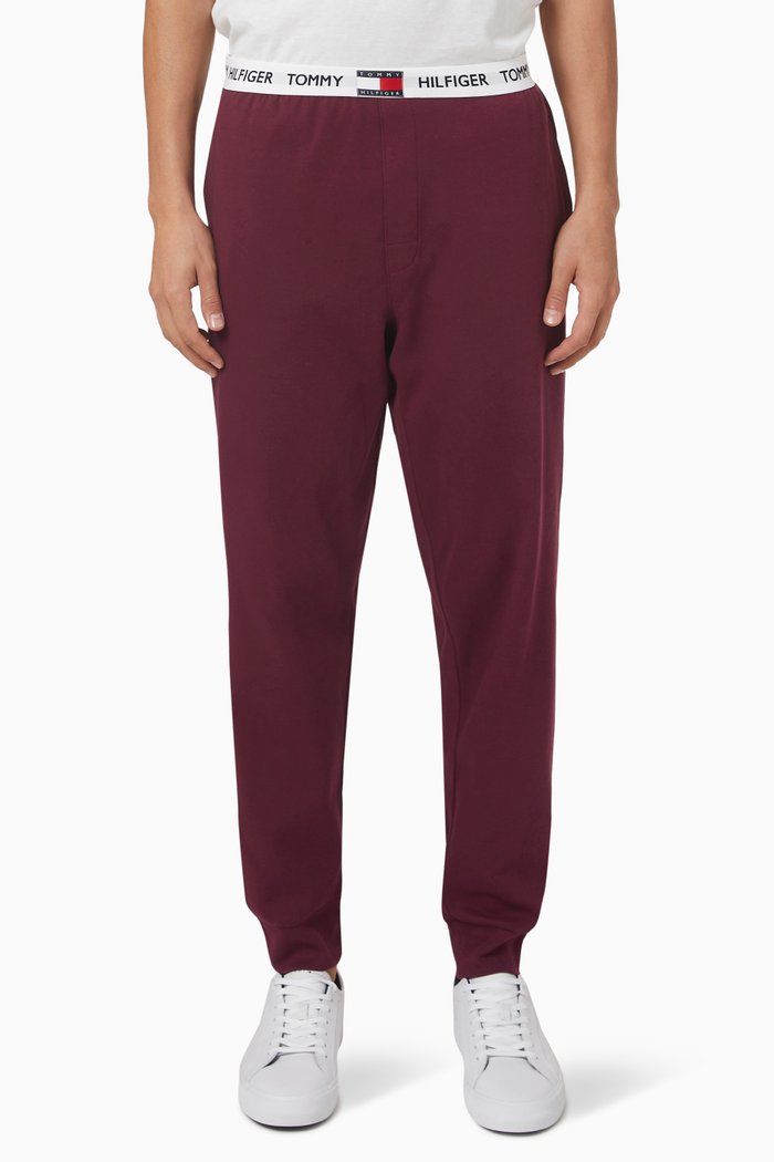 

Tommy 85 Lounge Pants in Organic Cotton, Red