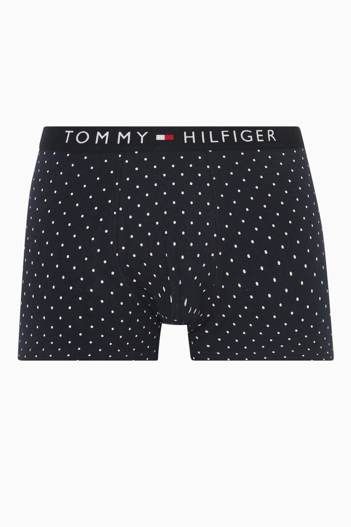 TH Monogram Trunks in Cotton Jersey, Blue