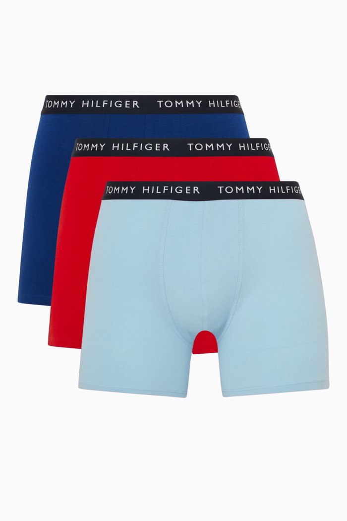 

Logo Band Boxer Briefs, Set of 3, Multicolour