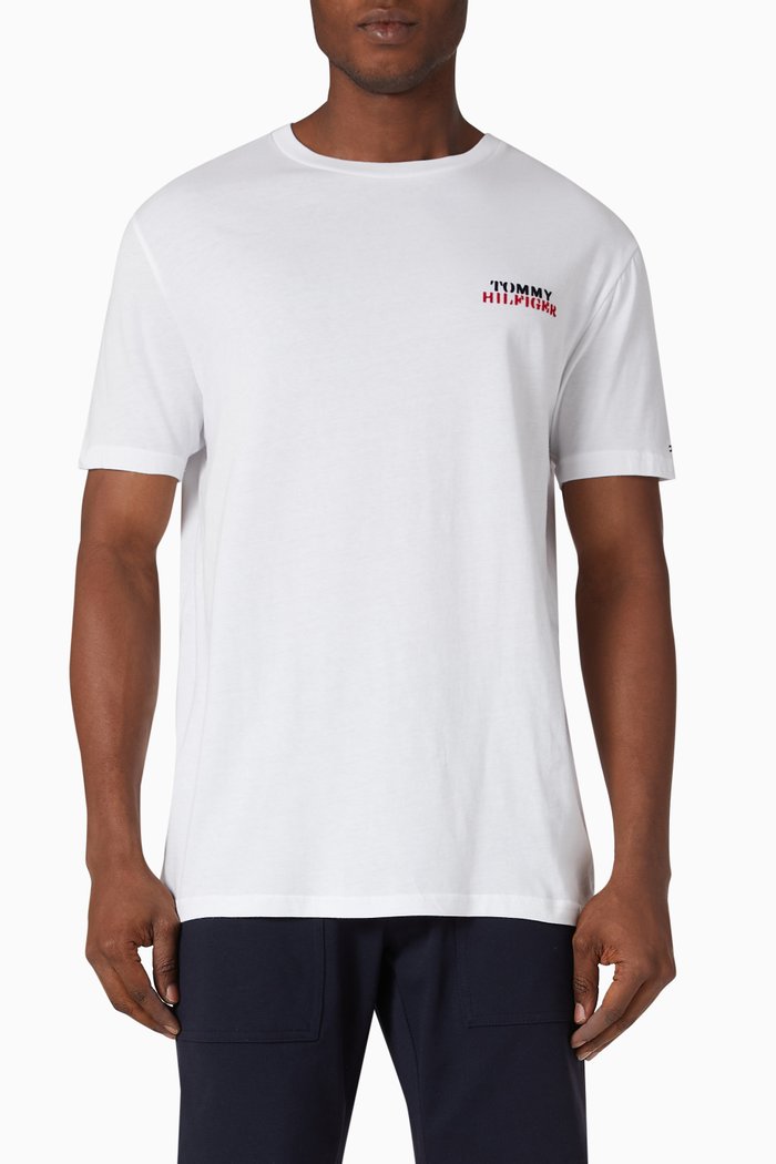 

Logo T-shirt in Organic cotton blend, White