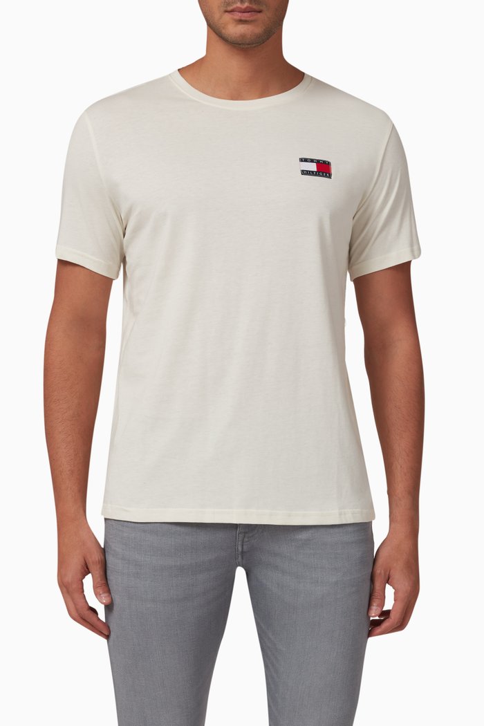 85 Logo T-shirt in Cotton, White