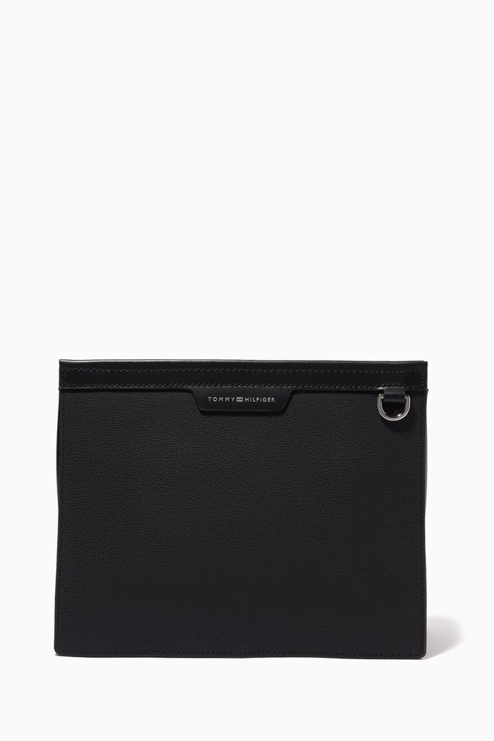 

Business Washbag in Leather, Black