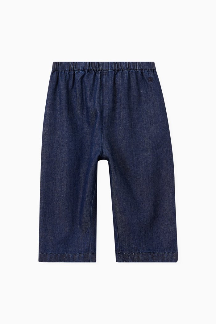 

Loose-fit Jeans in Cotton-denim, Blue