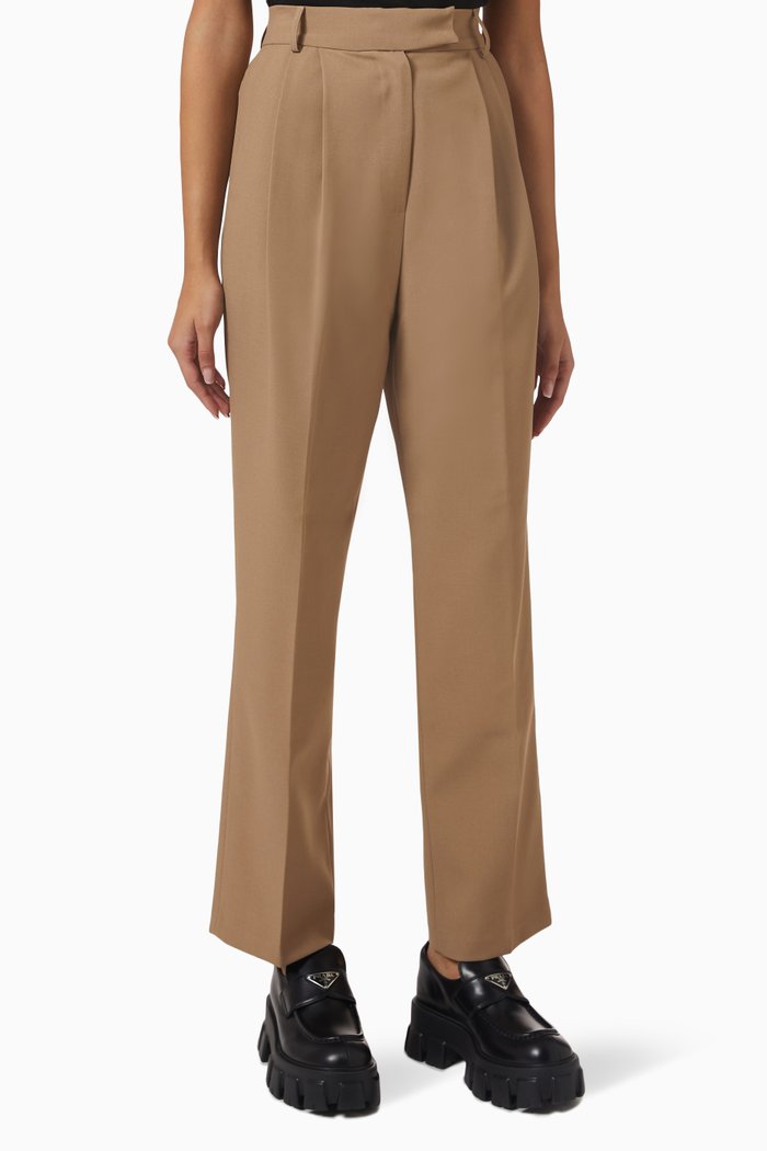 

Bea Suit Pants in Crepe, Neutral