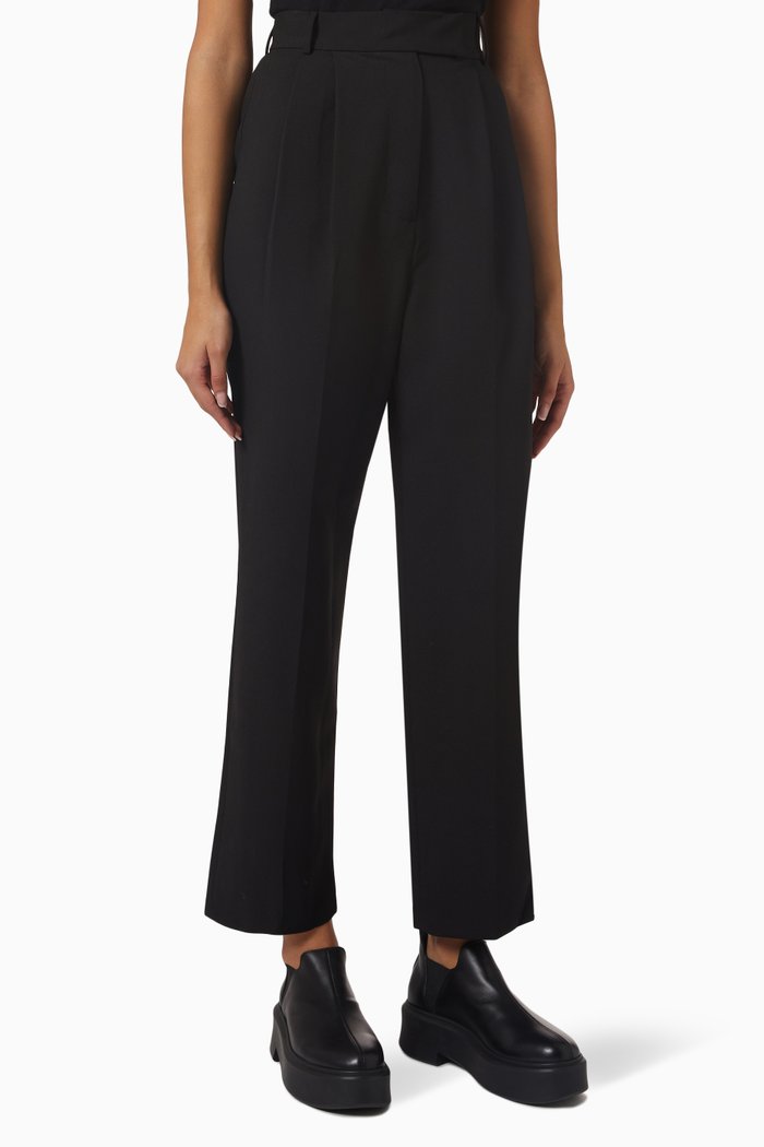 

Bea Suit Pants in Crepe, Black