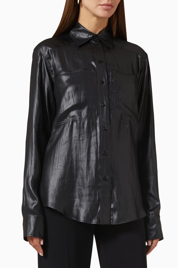 

Long Sleeve Shirt, Black