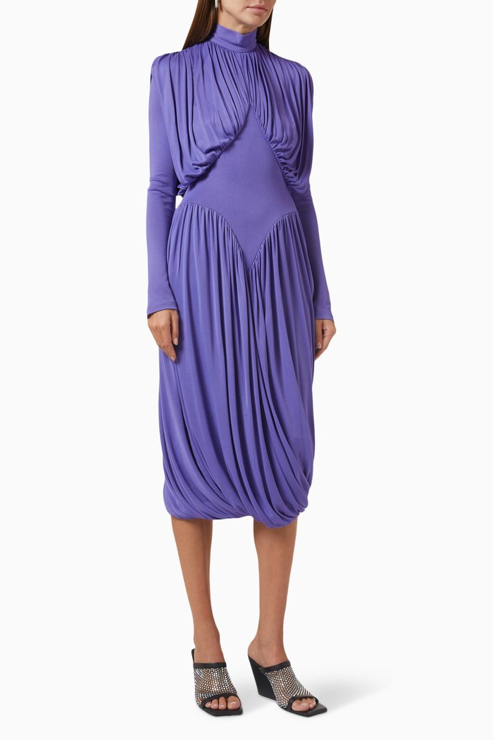 

Sweetheart Dress in Viscose Jersey, Purple