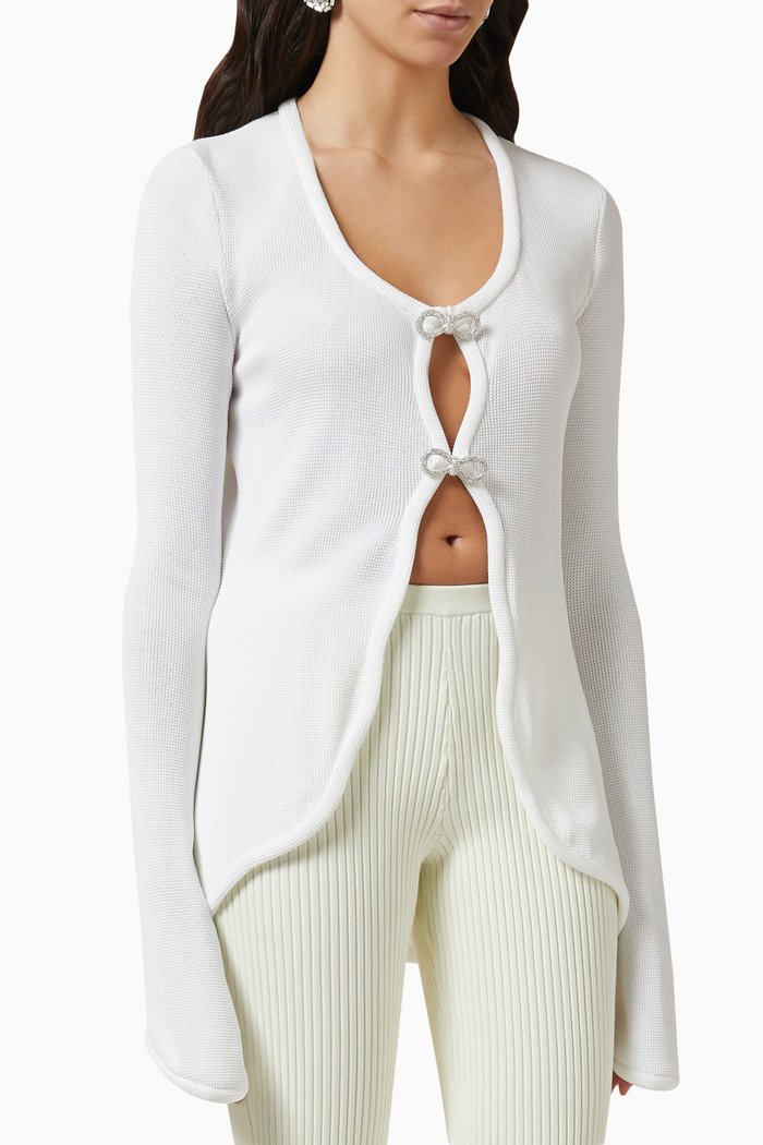 

Crystal Bow Jacket, Neutral