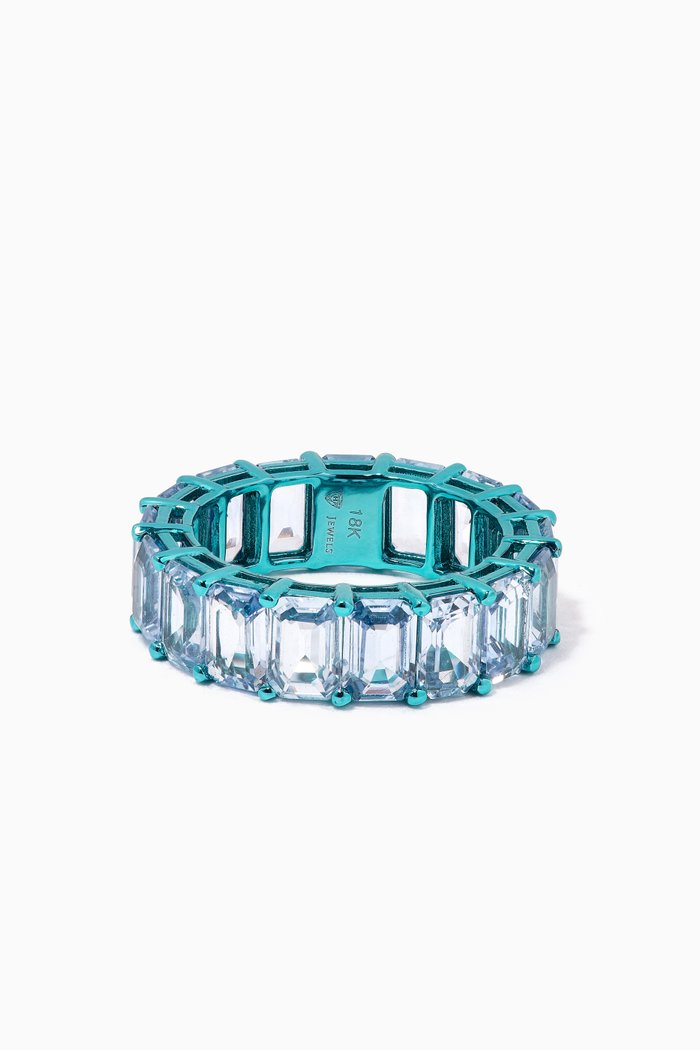

Sapphire Ring in 18kt Yellow Gold, Blue