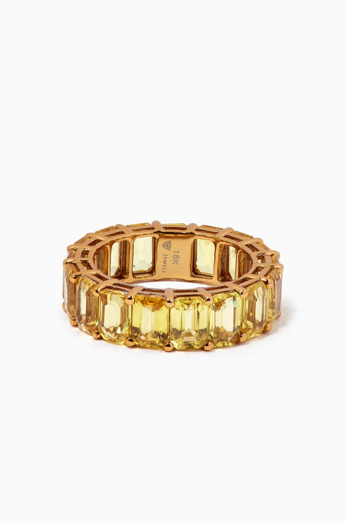 

Sapphire Ring in 18kt Yellow Gold