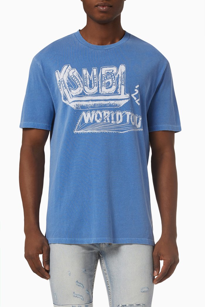 

Citites Kash T-shirt in Cotton, Blue
