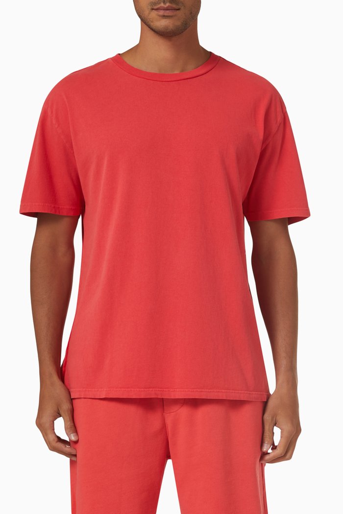 4x4 Biggie T-shirt in Cotton, Red
