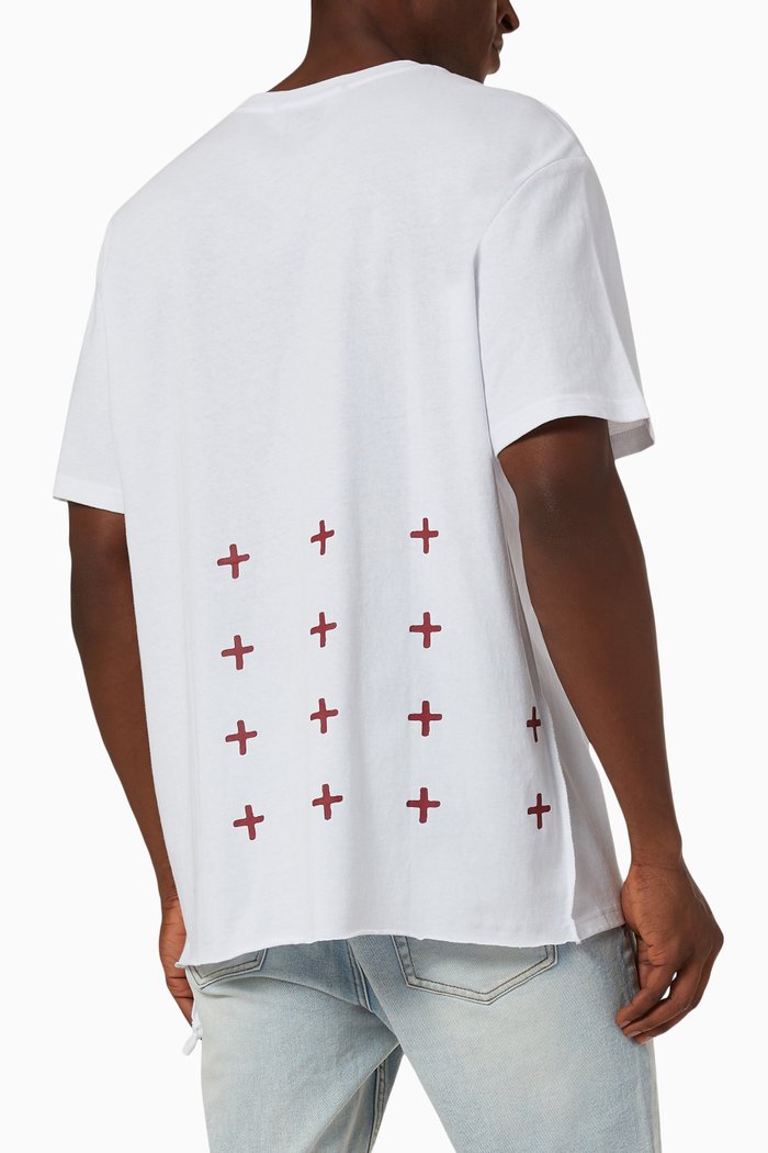 

4x4 Biggie T-shirt in Cotton Jersey, White