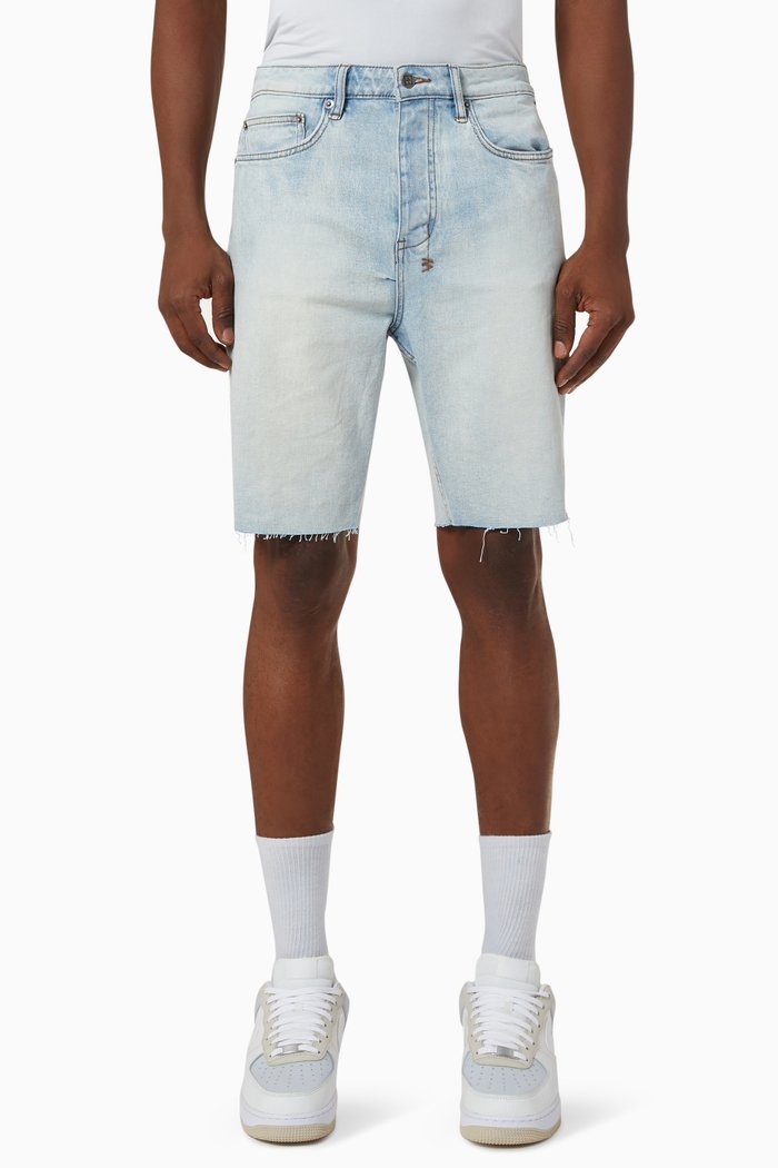 

Wolf Chop Nimbus Shorts in Denim, Blue