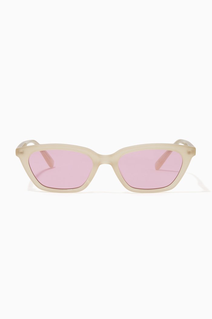 

Loti IC1 Cat-eye Sunglasses in Acetate, Yellow