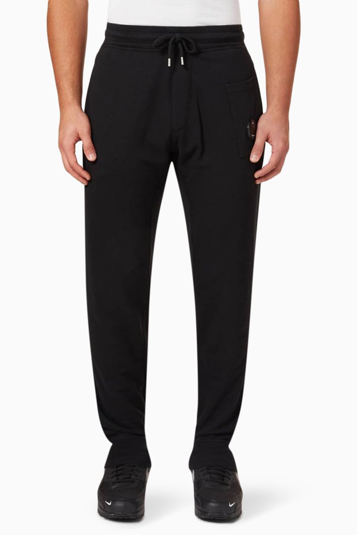

Track Pants in Fleece, Black