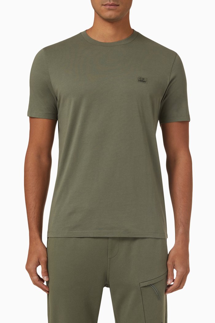 

Small Logo T-shirt in 30/1 Cotton Jersey, Green