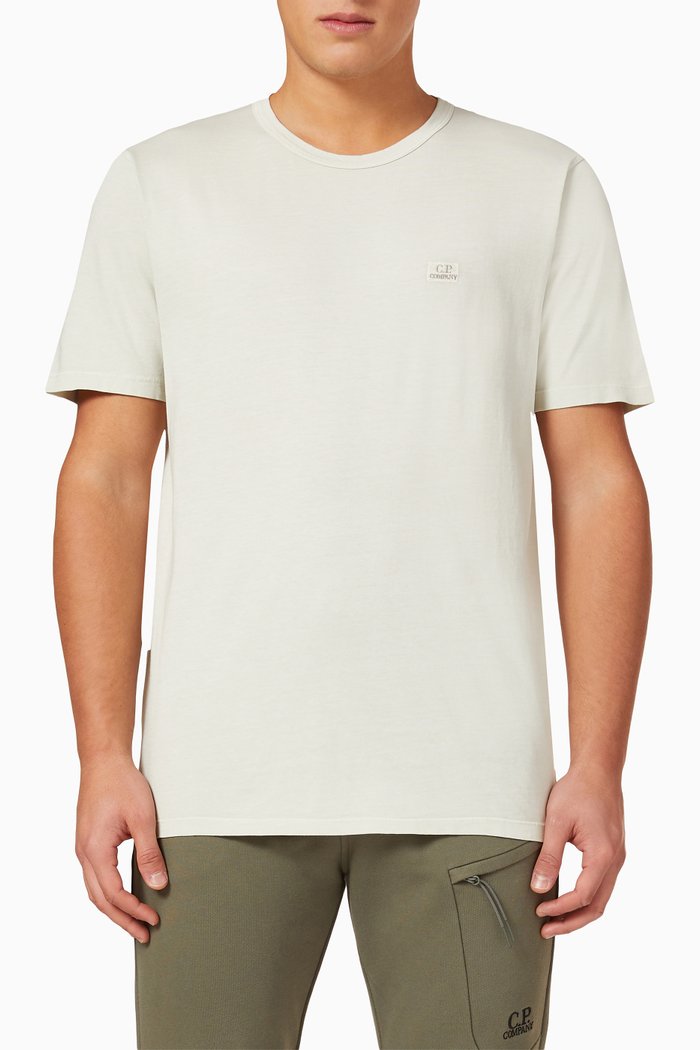 

Logo T-shirt in Cotton Jersey, Neutral