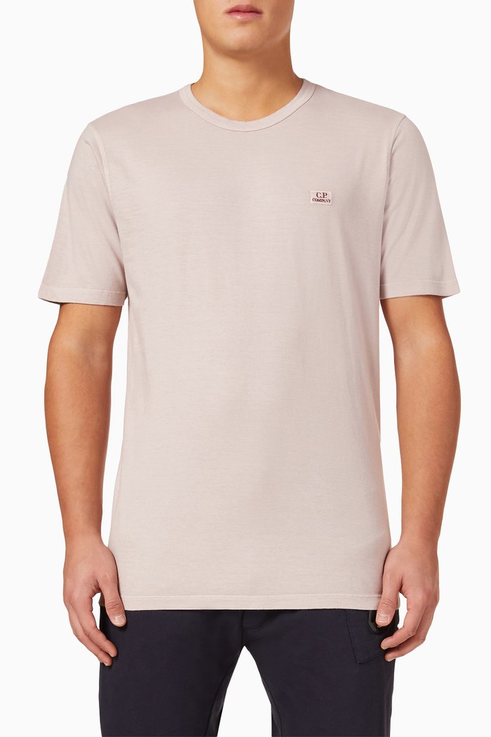 

Logo T-shirt in Cotton Jersey, Pink
