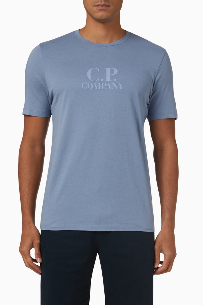 

Logo T-shirt in 30/1 Cotton-jersey, Blue